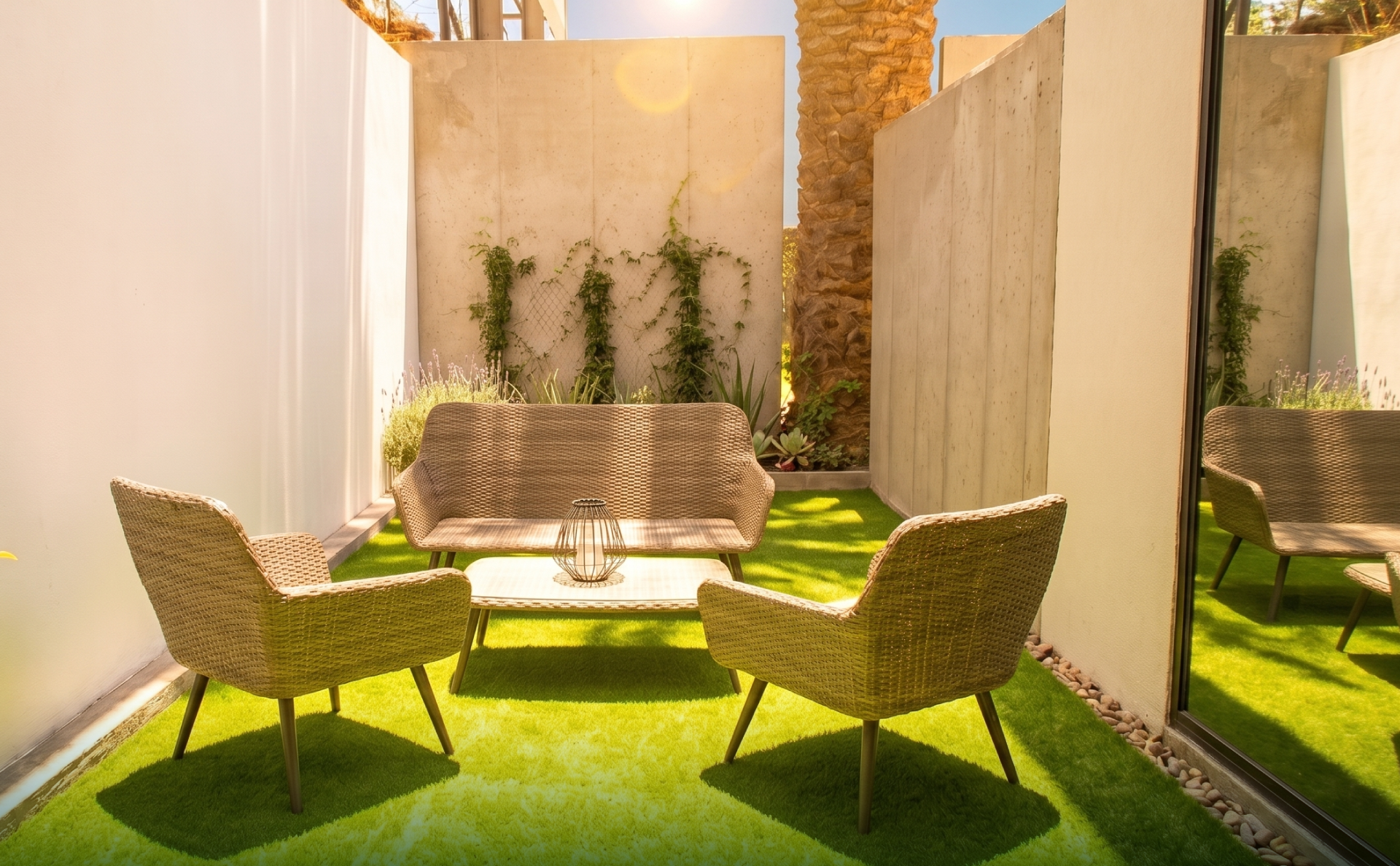 Patio privado Casa Tipo B